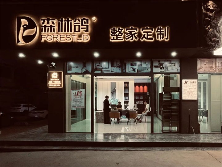 森林鴿：原創(chuàng)精板為核心整家定制來落地把家“筑”的更輕松(圖6)